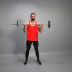 Barbell Standing Biceps Curl End Fit Drills Exercise
