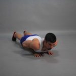 Narrow Grip Push-Up End Position FIt Drills Exercise